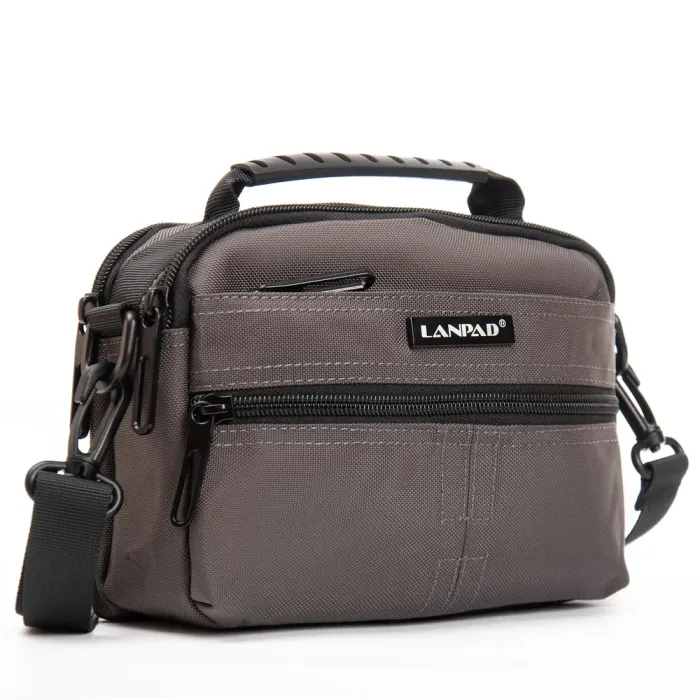 Сумка Мужская Планшет нейлон Lanpad 3795 grey