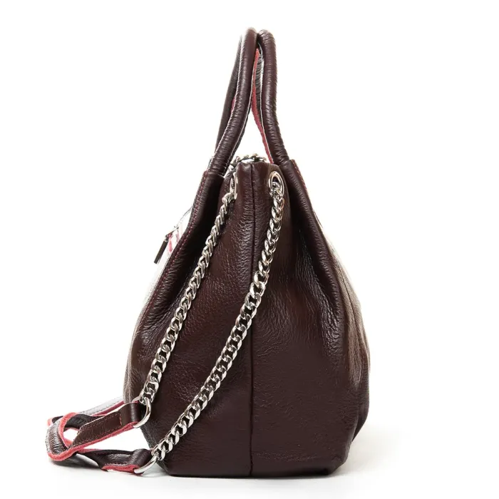 Сумка Женская Классическая кожа ALEX RAI 8918-9 bordo