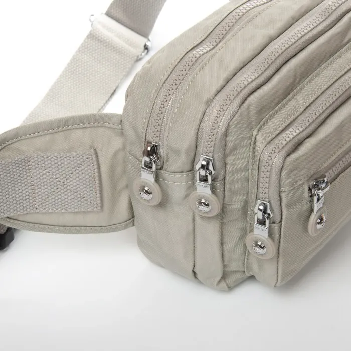 Сумка Женская Текстиль на пояс полиамид Jielshi ZT-019 beige