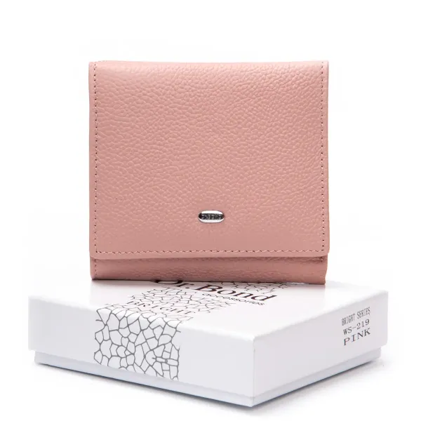 Кошелек Bright Женский кожа DR. BOND WS-219 pink