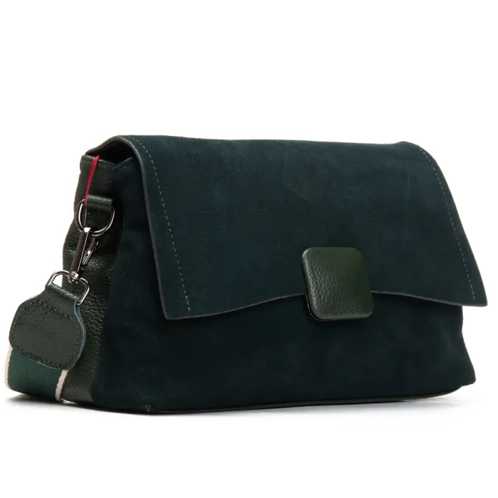 Сумка Женская Классическая замш ALEX RAI 99115-1 green