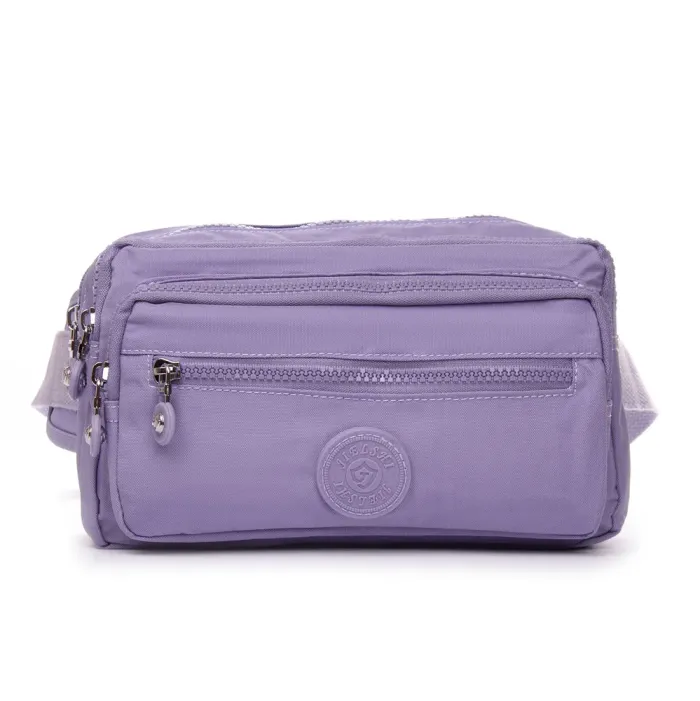 Сумка Женская Текстиль на пояс полиамид Jielshi ZT-019 l.purple