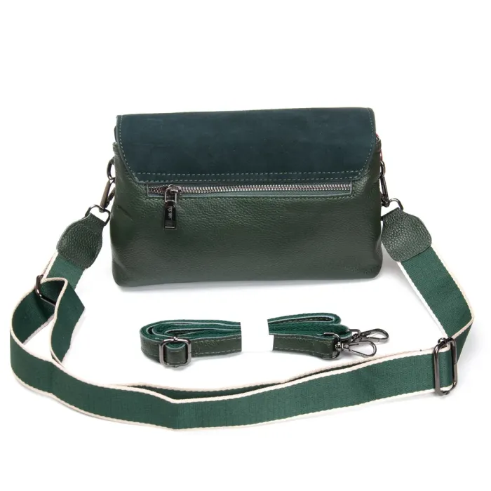 Сумка Женская Классическая замш ALEX RAI 99115-1 green