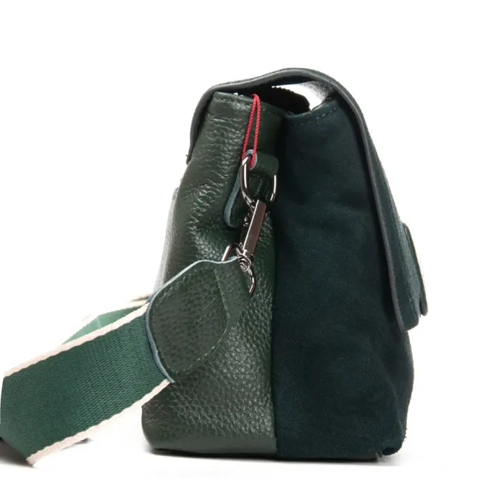 Сумка Женская Классическая замш ALEX RAI 99115-1 green