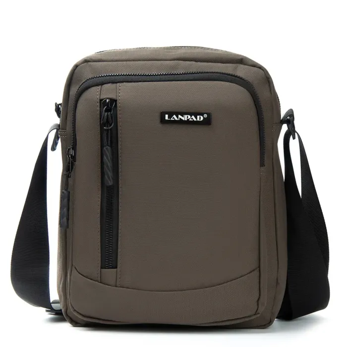 Сумка Мужская Планшет нейлон Lanpad 15068 brown бол