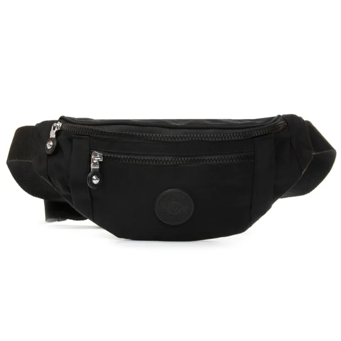 Сумка Женская Текстиль на пояс полиамид Jielshi C25 black