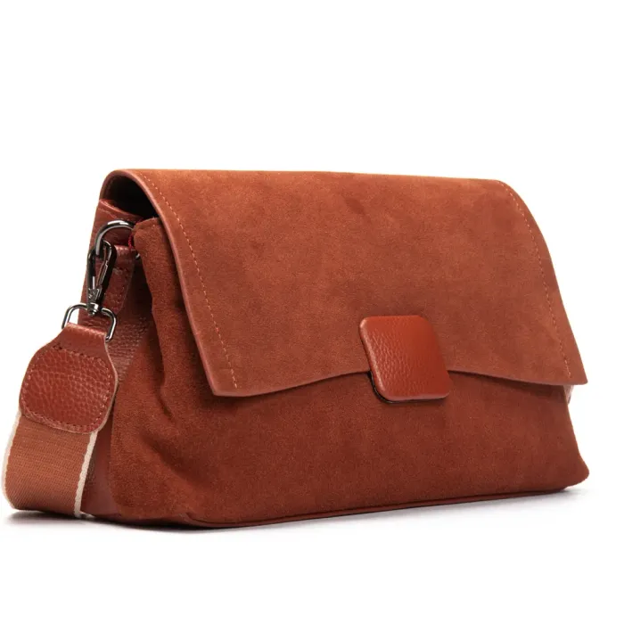 Сумка Женская Классическая замш ALEX RAI 99115-1 camel