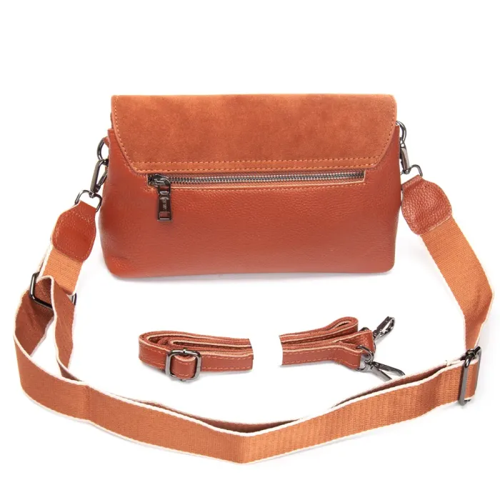 Сумка Женская Классическая замш ALEX RAI 99115-1 camel