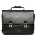 Сумка Мужская Портфель кожа 020010011 black