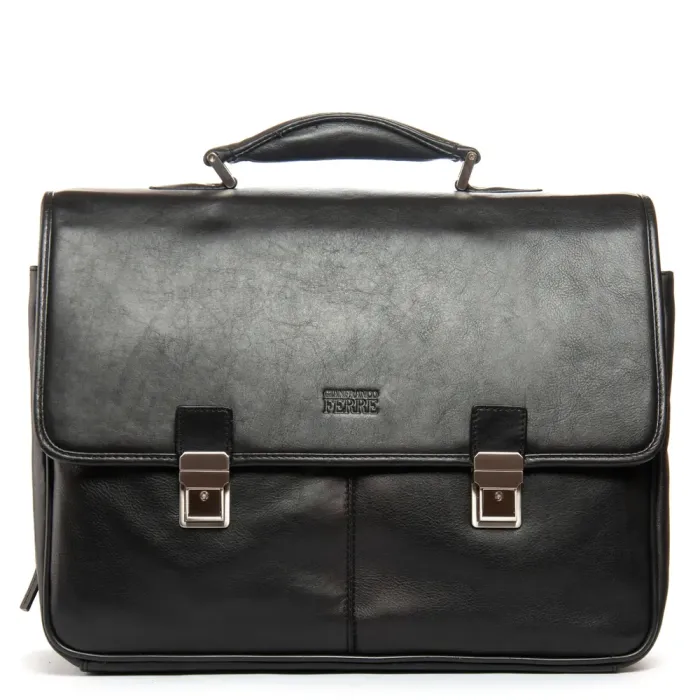 Сумка Мужская Портфель кожа 020010011 black