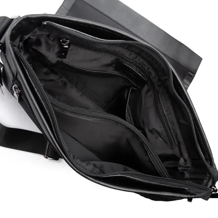 Сумка Мужская Портфель кожа BRETTON 78181-3 black