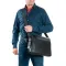 Сумка Мужская Портфель кожа BRETTON 78181-3 black