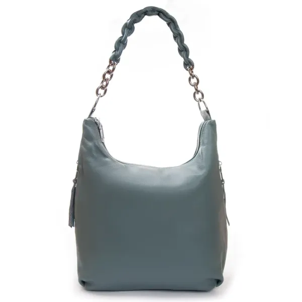 Сумка Женская Классическая кожа ALEX RAI 8087-9 l.green