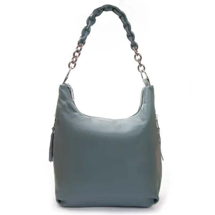 Сумка Женская Классическая кожа ALEX RAI 8087-9 l.green