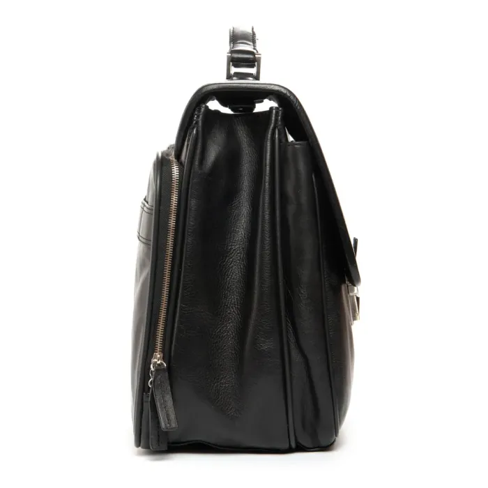 Сумка Мужская Портфель кожа 020010011 black