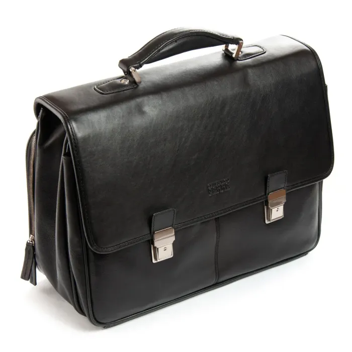 Сумка Мужская Портфель кожа 020010011 black