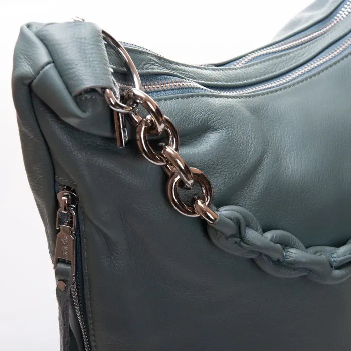 Сумка Женская Классическая кожа ALEX RAI 8087-9 l.green