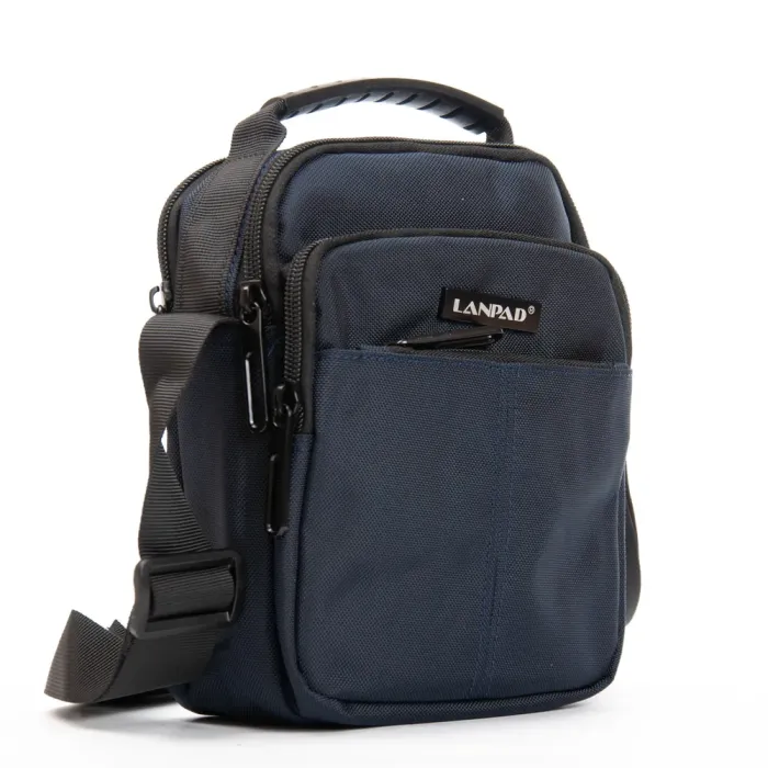 Сумка чоловіча Планшет нейлон Lanpad 8352 black