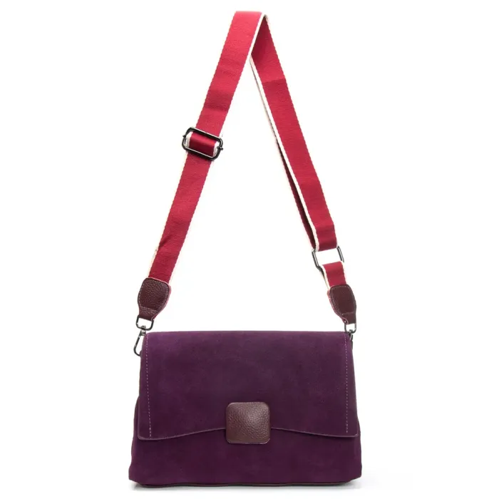 Сумка Женская Классическая замш ALEX RAI 99115-1 red