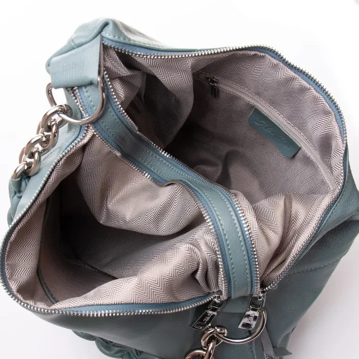 Сумка Женская Классическая кожа ALEX RAI 8087-9 l.green