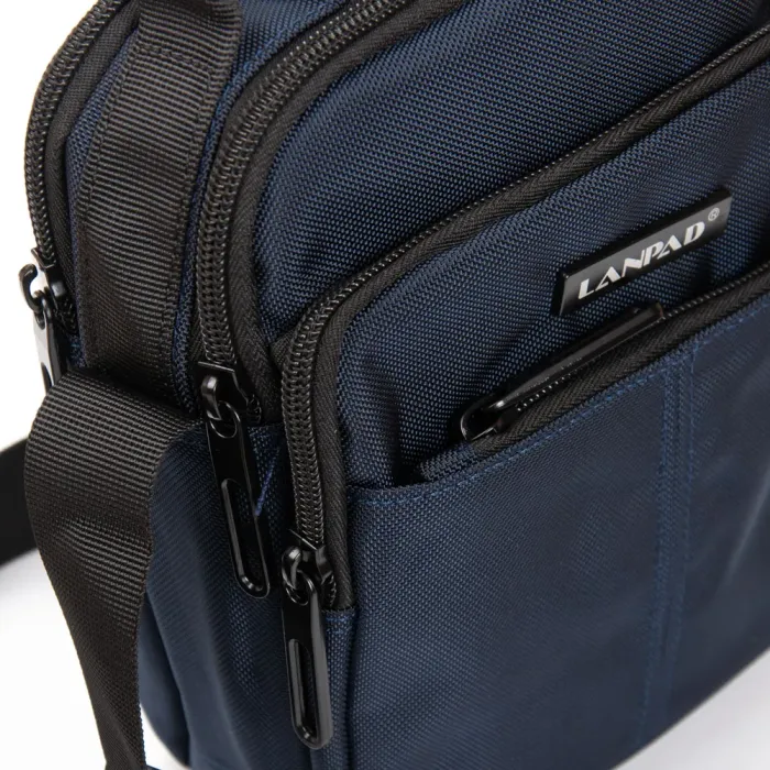 Сумка чоловіча Планшет нейлон Lanpad 8352 black