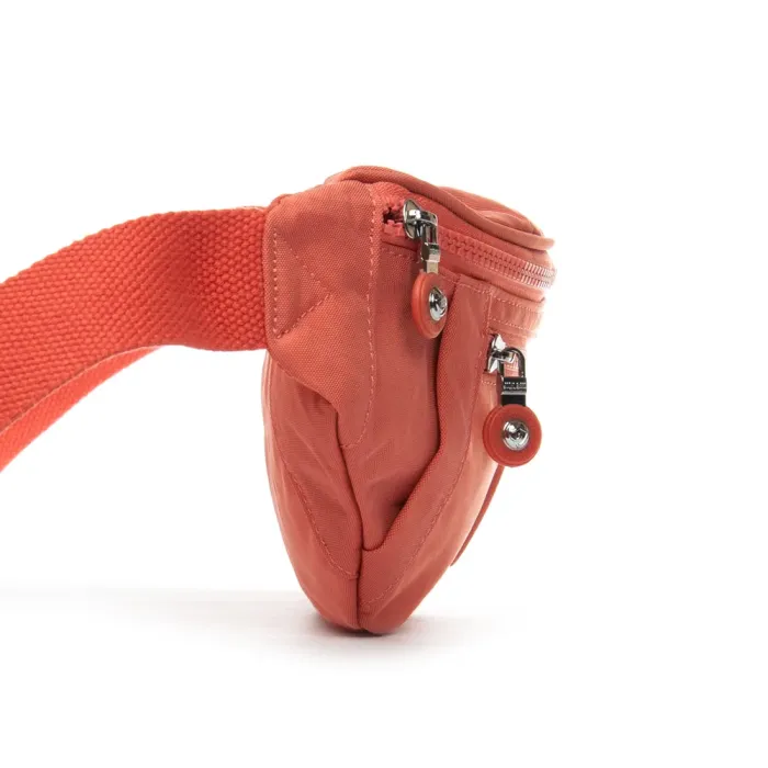 Сумка Женская Текстиль на пояс полиамид Jielshi C25 orange