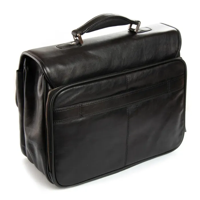Сумка Мужская Портфель кожа 020010011 black