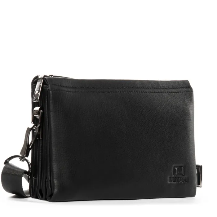 Сумка Мужская Барсетка кожа BRETTON 9390-5 black