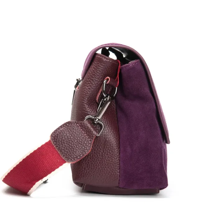 Сумка Женская Классическая замш ALEX RAI 99115-1 red