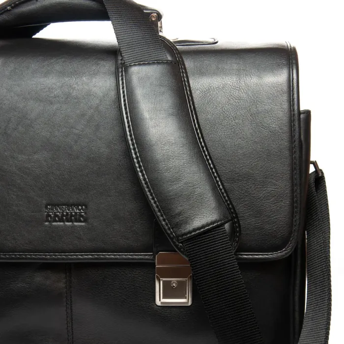 Сумка Мужская Портфель кожа 020010011 black