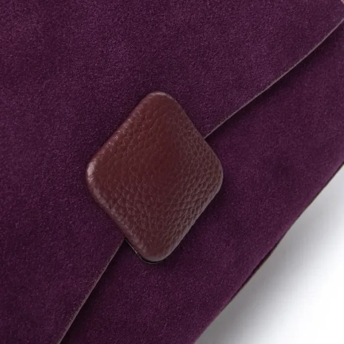 Сумка Женская Классическая замш ALEX RAI 99115-1 red