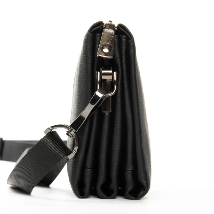 Сумка Мужская Барсетка кожа BRETTON 9390-5 black