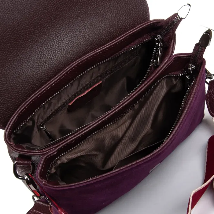 Сумка Женская Классическая замш ALEX RAI 99115-1 red