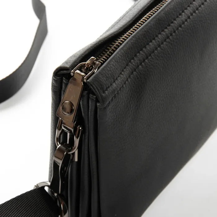 Сумка Мужская Барсетка кожа BRETTON 9390-5 black