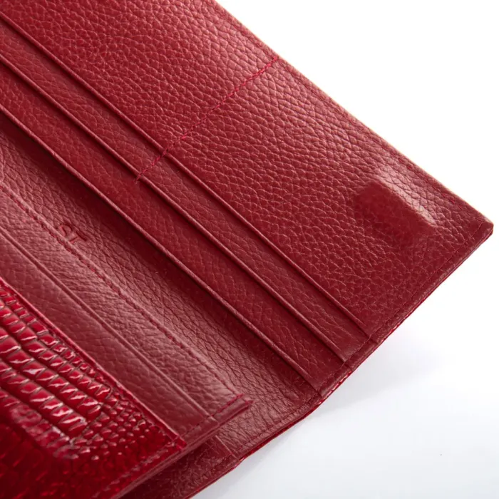 Кошелек LR Женский кожа-лак SERGIO TORRETTI FEW501-2 red