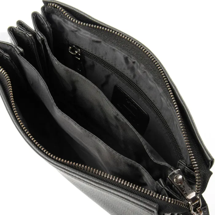 Сумка Мужская Барсетка кожа BRETTON 9390-5 black