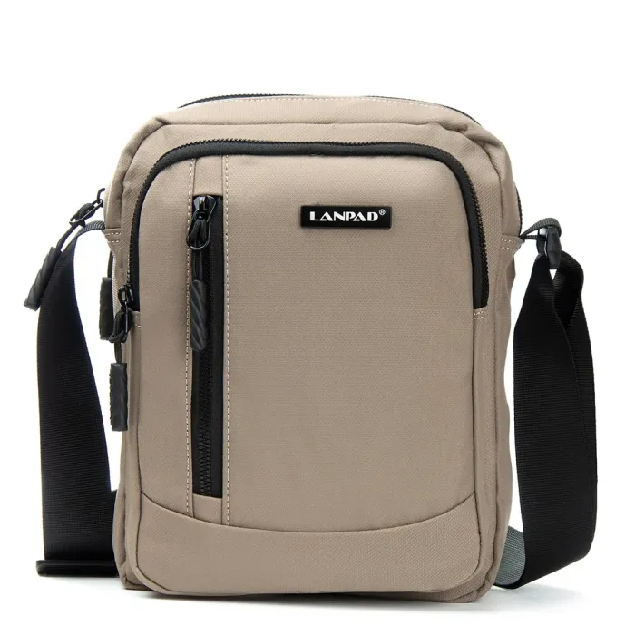 Сумка Мужская Планшет нейлон Lanpad 15068 khaki бол
