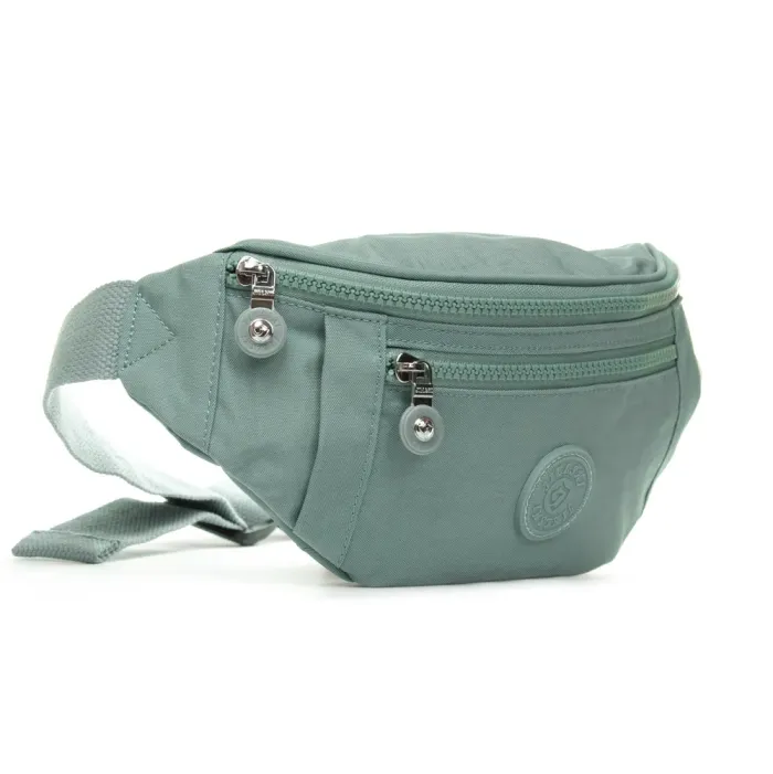 Сумка Женская Текстиль на пояс полиамид Jielshi C25 b.blue