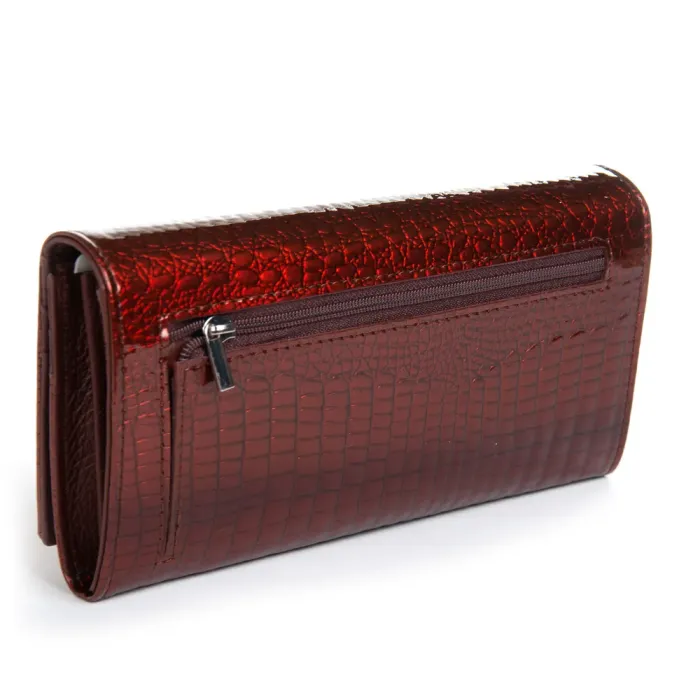 Кошелек LR Женский кожа-лак SERGIO TORRETTI FEW501-2 brown