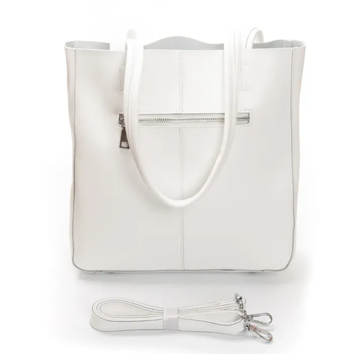 Сумка Женская Классическая кожа ALEX RAI 8773 white