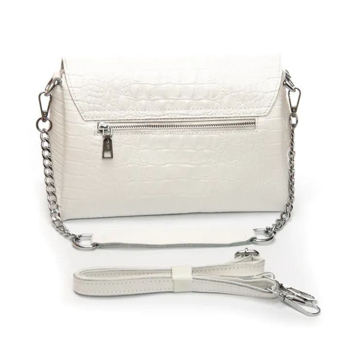 Сумка Женская Классическая кожа ALEX RAI J009-2 white