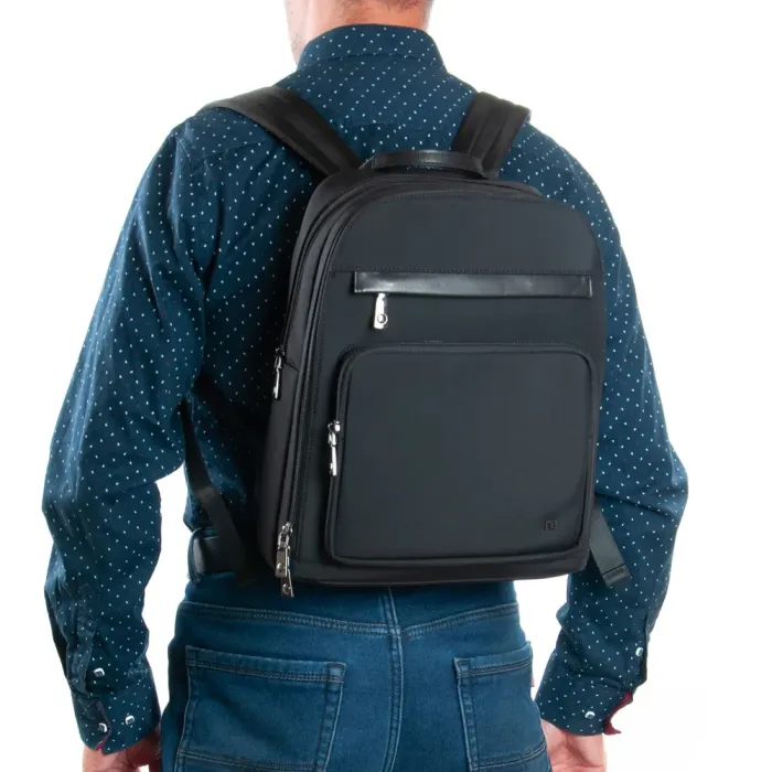 Рюкзак Городской кожа BRETTON 1650-9F black