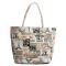 Сумка Женская Пляжная текстиль LUXEVA 5015-10 white эйфелева