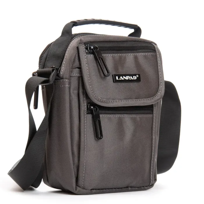 Сумка Мужская Планшет нейлон Lanpad 20826 grey