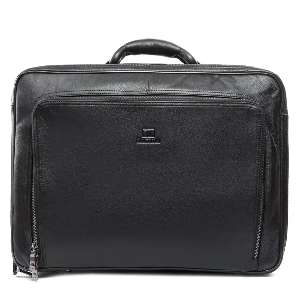 Сумка Мужская Дорожная кожа BRETTON 9512-1 black