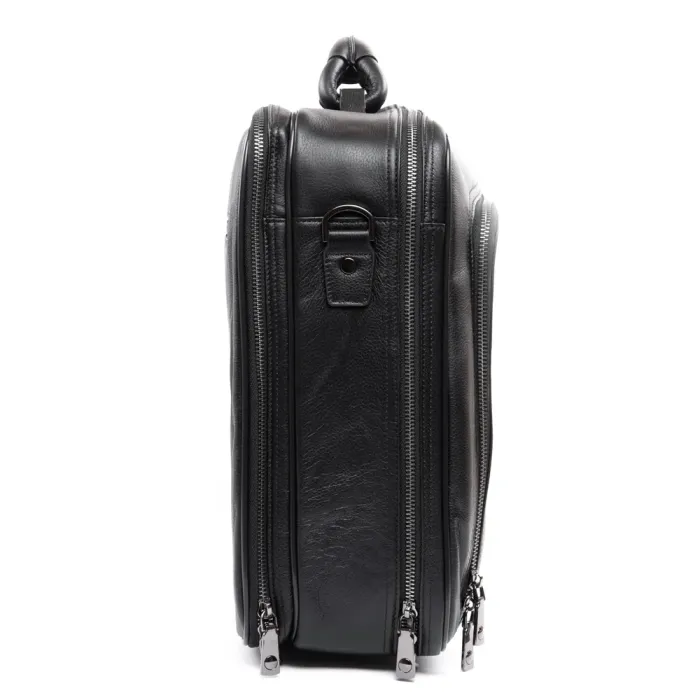 Сумка Мужская Дорожная кожа BRETTON 9512-1 black