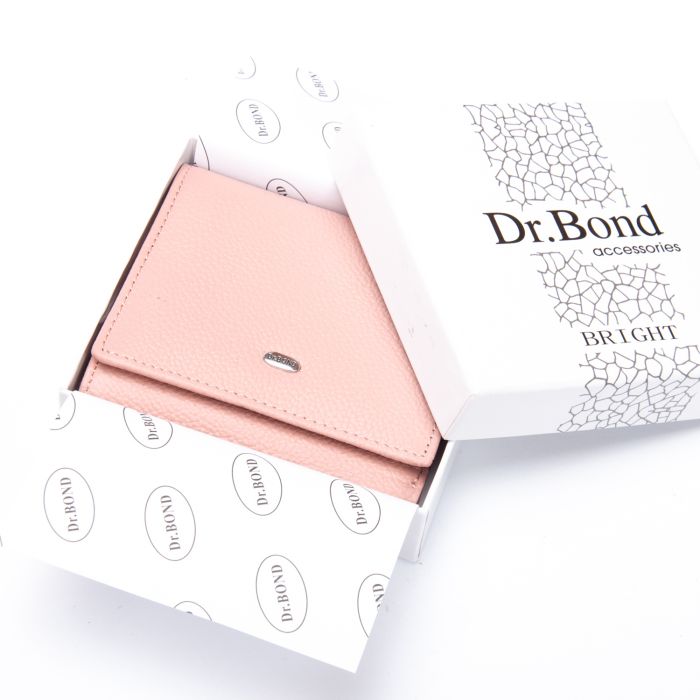 Кошелек Bright Женский кожа DR. BOND WS-219 pink
