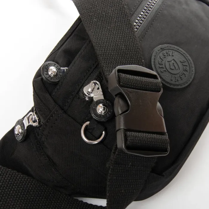 Сумка Женская Текстиль на пояс полиамид Jielshi ZT-001 black