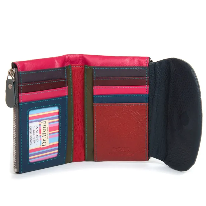 Кошелек Rainbow Женский кожа DR. BOND WRS-239-1 gray