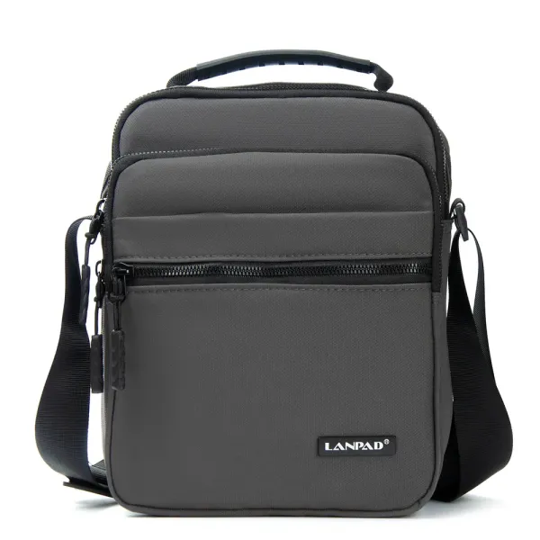 Сумка Мужская Планшет нейлон Lanpad 82091 grey бол